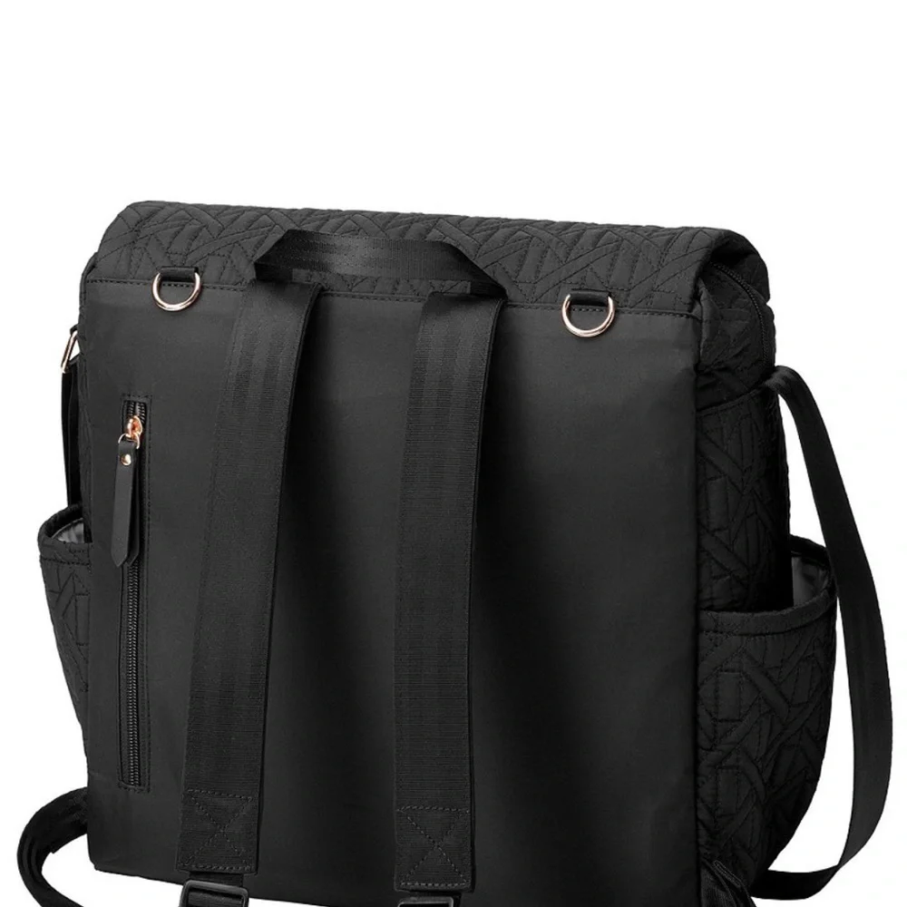 Petunia Pickle Bottom Black Diaper Bag